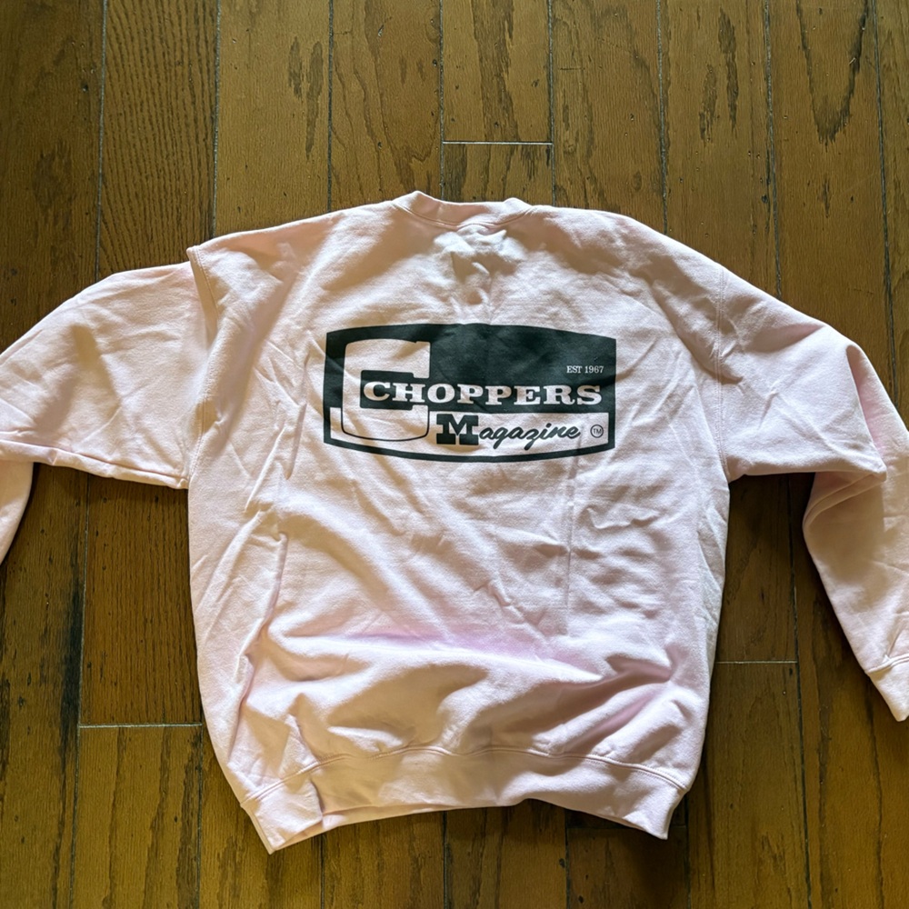Pink Choppers Magazine Sweatshirt